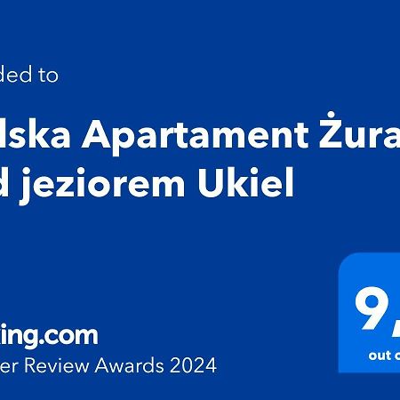 올슈틴 Sielska Apartament Zurawi Nad Jeziorem Ukiel 아파트 외부 사진