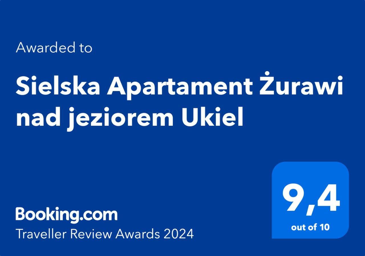 올슈틴 Sielska Apartament Zurawi Nad Jeziorem Ukiel 아파트 외부 사진